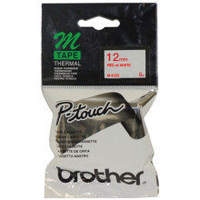 Brother MK232 Red on White - 12mm