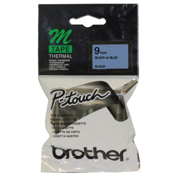 Brother M-K521 Black on Blue 9mm Tape 