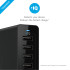 Anker A2133 PowerPort 10 USB Charger 2A PowerIQ Phone Charger 60W 5V/12A Quick Charging Smart USB Charger for Phone Tablet (MY PLUG)