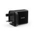 Anker B2021 24W 2-Port USB Wall Charger and Micro USB Cable with PowerIQ - Black