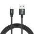 InnozÂ® InnoLink USB 3.1 to Type-C 5Gbps Super Speed Transfer & 5V/3A  High Speed Charging Cable - Black (2m)