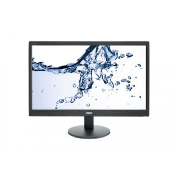 AOC e970swnl 18.5" LED Monitor Black - 1366 x 768 Resolution, 5ms, 20M:1