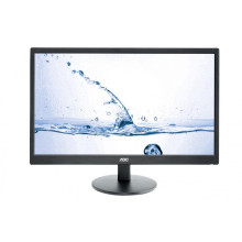 AOC m2470swh 23.6" FHD Monitor Black - 1920 x 1080 Resolution, 5ms, 20M:1