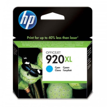 HP 920XL Cyan Officejet Ink Cartridge (CD972AA)