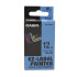 Casio Ez-Label Tape Cartridge - 12mm, Black on Blue (XR-12BU1)