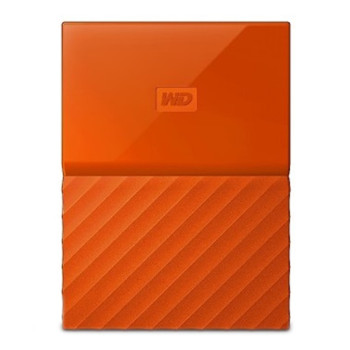 WD Western Digital My Passport USB 3.0 Hard Drive - 2TB Orange (WDBYFT0020BOR)