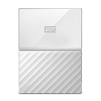 WD Western Digital My Passport USB 3.0 Hard Drive - 2TB White (WDBYFT0020BWT)