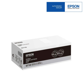 Epson SO50710 Double Pack Black Toner (Item No: EPS SO50710)