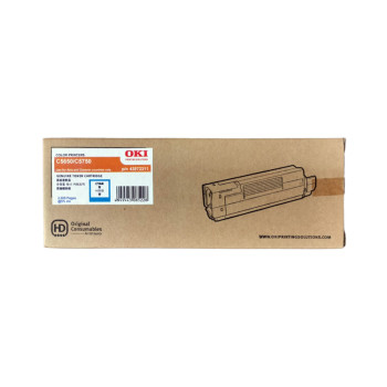 OKI C5650 C5750 Cyan Toner Cartridge (43872311)